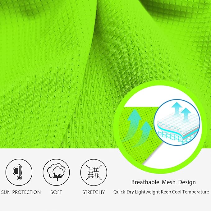 Lo.gas Cycling Jersey Men Short Sleeve, Road Bike Jerseys Full Zipper with Pockets, Bicycle Clothing Breathable Quick Dry