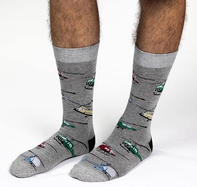 Good Luck Sock Novelty Crew Socks for Adults - For Men, Women and Teens