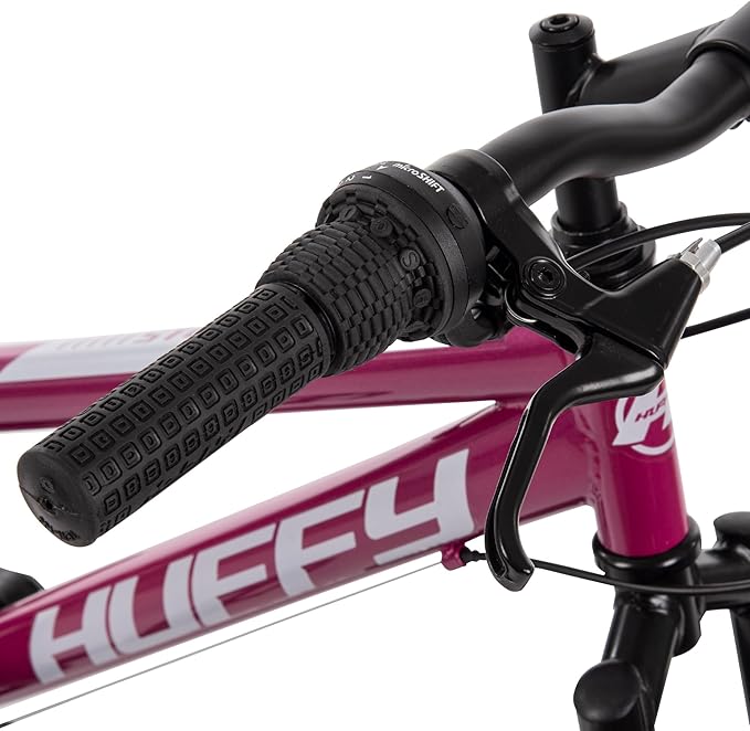 Huffy Stone Mountain Bike for Men and Women, 20”/24”/26”, 6-Speed (20”) or 21-Speed, Front or Dual Suspension (Varies), Multiple Colors, Adjustable Saddle, Shimano Equipped, All-Terrain Tires