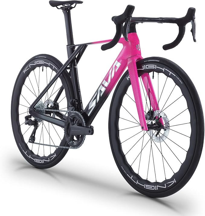 SAVADECK SLR8-Ultegra Full Carbon Road Bike, Carbon Fiber Frame Racing Bicycle with Shimano 105 R8170 24S Groupset, Hydraulic Disc Brakes, Ultra-Light Carbon Bike for Adults