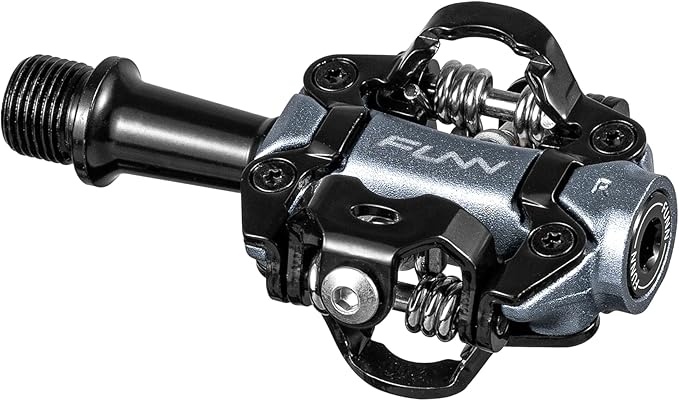 Funn Tactic Clip-in Pedals, Compatible with SPD Cleats, XC Race Pedals for MTB