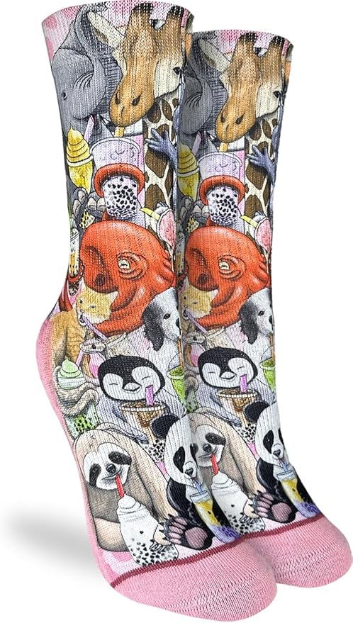 Good Luck Sock Novelty Crew Socks for Adults - For Men, Women and Teens