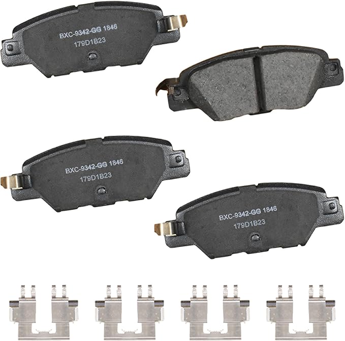 Bendix Premium SBC1846 Ceramic Rear Brake Pads for Mazda CX-5 2024-2016