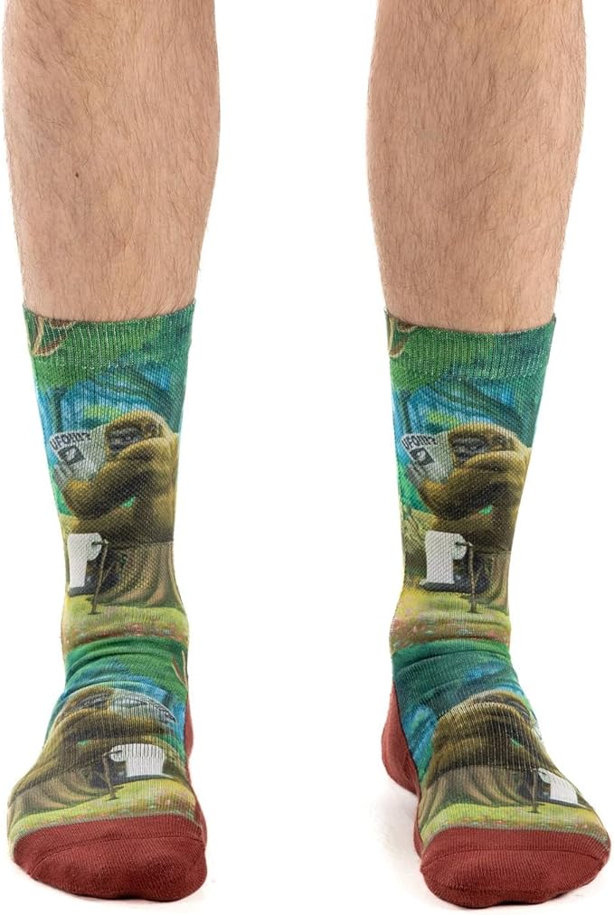 Good Luck Sock Novelty Crew Socks for Adults - For Men, Women and Teens
