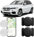 2 Pack GPS Tracker for Vehicles,No Subscription No Monthly Fee Tracker Device for Vehicles,Hidden Car Locator Tracking Device,Mini Portable GPS Tracker for Cars,Trucks,Motorcycle(iOS Only)
