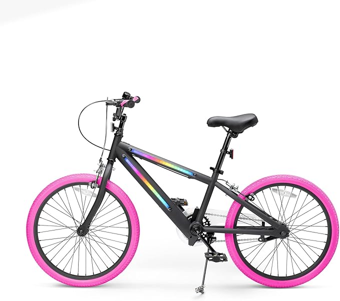 Jetson Light Rider Kids’ Light-up Unisex Bike, LED Light-up Frame, 3 Different Light Modes