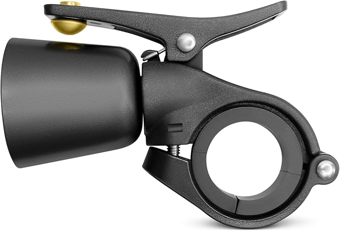 Bike Bell, Aluminum Alloy Classic Bicycle Bells for Adults Kids, 110 dB Loud Crisp Clear Ring Sound, Bike Horn Fit 22.2-31.8 mm Handlebar for Mountain Road Bike Scooter Ebike.