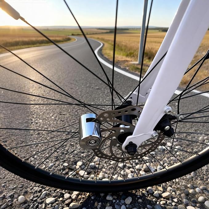 Bike Lock, Disc Brake Lock Suitable for Bicycles and Motorcycles