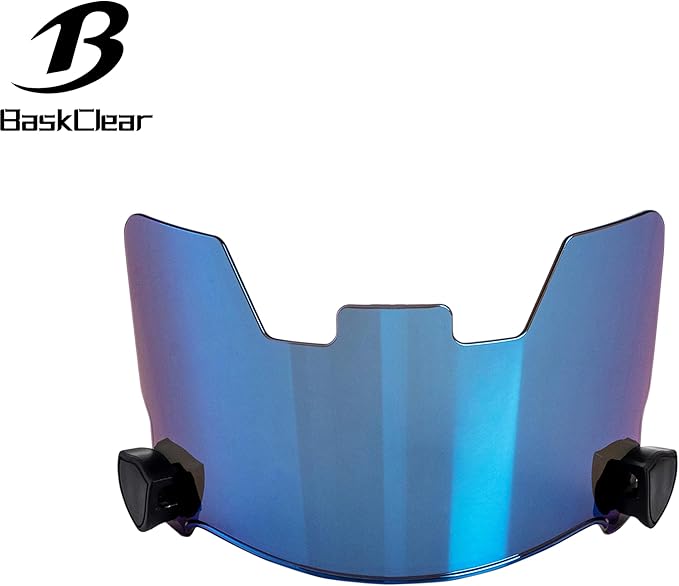 Football Visor Helmet Clear Visor, Scratch Resistant, UV Block, Anti-Fog, Anti-Cracking. Fits Youth and Adult Football Helmets.