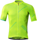 Santic Men’s Cycling Jersey Short Sleeve Bike Shirts for Men Bicycle Jacket with Pockets Breathable & Quick Dry Yorkson
