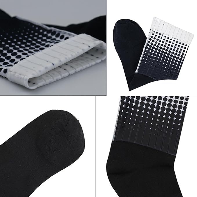 Aero Socks Silicone Non-Slip Breathable Comfortable and Durable Sports Cycling Socks one size 6-12