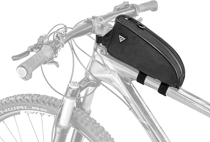 Topeak (TBP-TL1B) Toploader Top Tube / Head Tube 0.75 Liter Black Mount Bike Packing Bag