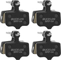 BUCKLOS Bike Disc Brake Pads-Bicycle Disk Brake Pads for Sram Avid Elixir E1 E3 E5 E7 E9 ER ER CR Mag Level TL T Sram XX X0 X7 X9 XXWC DB1 DB3 DB5 for Mountain Bike/Ebike/Road Bike/Scooter