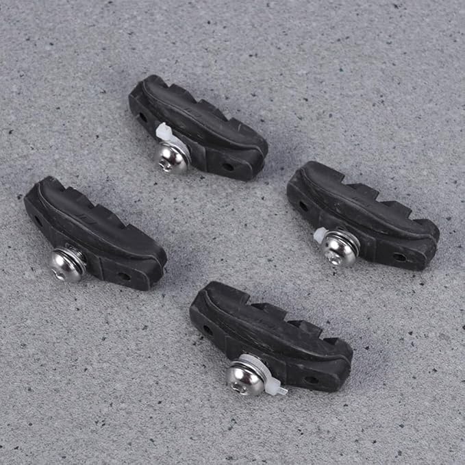 Mipcase 4pcs Road Bike Brake Pads Set C-Brake Pad for Boys and Girls Bicycle Durable Material Easy Install