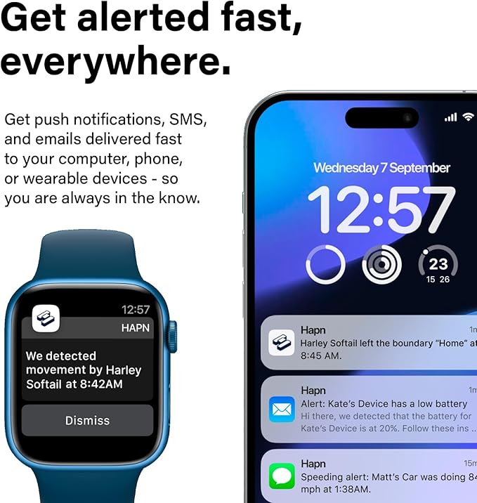 Spy Tec Pulse Moto GPS Motorcycle Tracker - Waterproof Real-Time Tracking w/ 5 Second Updates - Ideal Hard-Wired GPS Tracking for Vehicles Like Mopeds, Scooters, Boats, ATVs | Needs Subscription