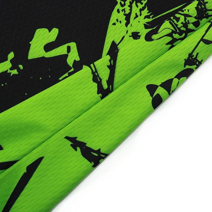 JPOJPO Men's Mountain Bike Jersey Long Sleeve MTB Off-Road Racing Downhill Motocross Shirts Quick Dry&Moisture-Wicking Tops