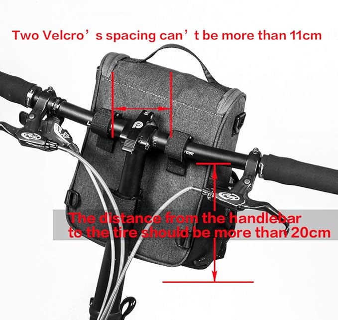 Rhinowalk Bike Handlebar Bag,Bike Front Bag Road Bike Bag Bike Frame Bag Bike Basket Bag Bicycle Bag Professional Cycling Accessories