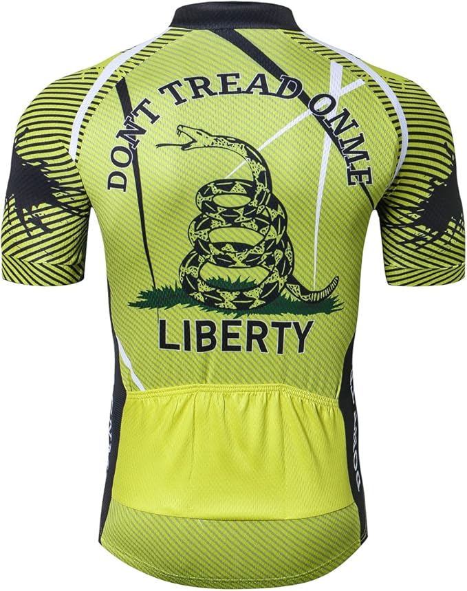 New Pro Full Zipper Men's Cycling Jersey Short Sleeve Riding Shirt USA