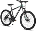 AVASTA AV300 26 27.5 inch Mountain Bike with 21-Speed, Aluminum Frame, Dual Disc Brake, Comfortable Saddle, Multiple Colors