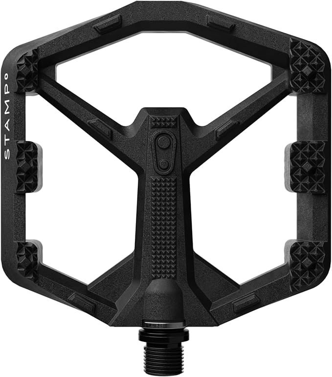 Crankbrothers Stamp Flat MTB Pedals - Size-Specific, Lightweight, Versatile, Durable Bike Pedals