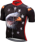 Cycling Jerseys Men Bicycle Short Sleeve Summer Shirt Bike Biking Tops Riding Clothing Flag