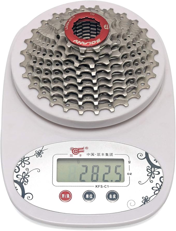 BOLANY Bike 8/9/10 Speed Cassette 11-25T/32T/36T/40T/42T/46T/50T Fit for MTB Bike, Road Bicycle, Lightweight Cassette, Compatible with Shimano SRAM Sunrace