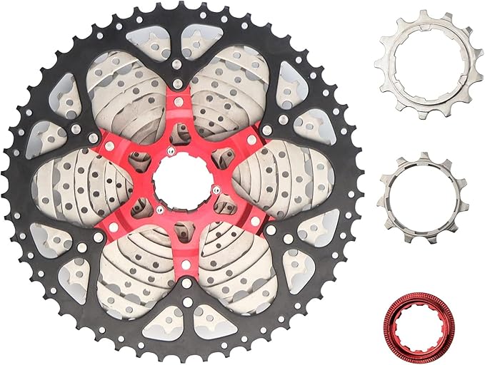 ZTZ 8/9/10/11 Speed Cassette, Ultralight Mountain Bike Cassettes Fit for Shimano/SRAM XC AM DH MTB BMX Chains Chainrings