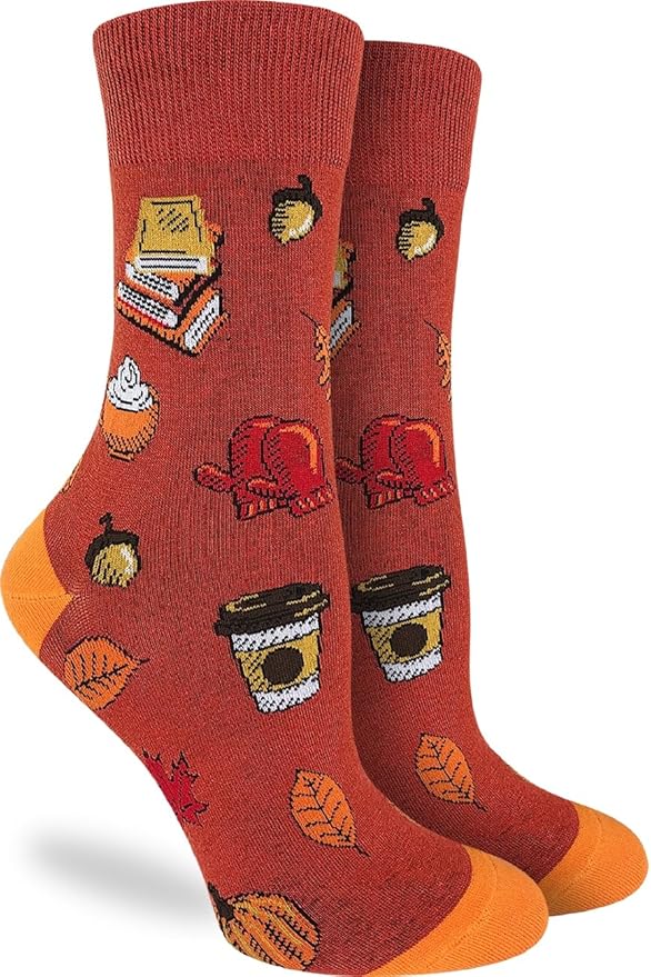 Good Luck Sock Novelty Crew Socks for Adults - For Men, Women and Teens