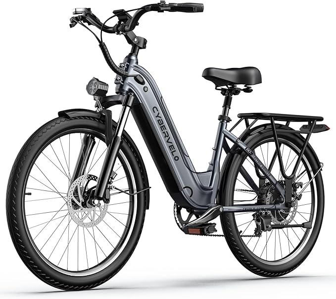 1000W Peak Electric Bike for Adult,48V 25AH(1200WH) 26" Ebike, up 80 Miles Removable Battery,Adult Electric Bicycles for All Terrain,Men Women E Bike for Commute Beach