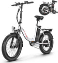 Vivi MT20UL Portable Electric Bike 20" x3.0 Fat Tire Foldable E-Bike with 48V 499.2WH Detachable Battery, 1000W Peak Power, Up to 50 Miles Capacity, 7-Speed, 21.7MPH, SGS UL2849 Certified