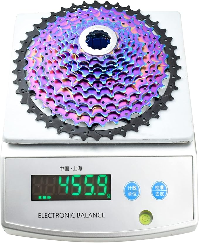 VG SPORTS 8/9/10/11/12 Speed Ultra-Light Bike Cassette for Mountain Bike 11-40T/11-42T/11-46T/11-50T/11-52T MTB Cassette Lightweight Aluminum Bracket Cassette