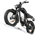 Electric Bike for Adults, 1000W/1500W Dirt Bike, 30MPH/34MPH, 48V 15Ah/48V 18.9Ah E-Bike, 30-47 Miles Electric Motorcycle, 20" Fat Tire Off-Road Bike, All Terrain for Mountains, Snow, Sand, Road