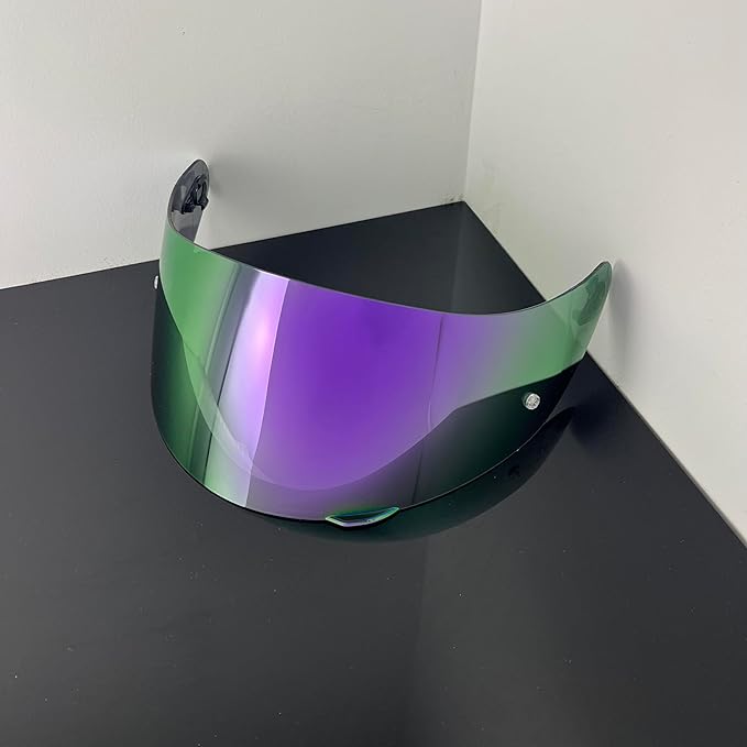 Helmet Visor Replacement,Motorcycle Helmet Face Shield for ILM 902,902L,902BT (Revo Deep Purple-Day Use Only)
