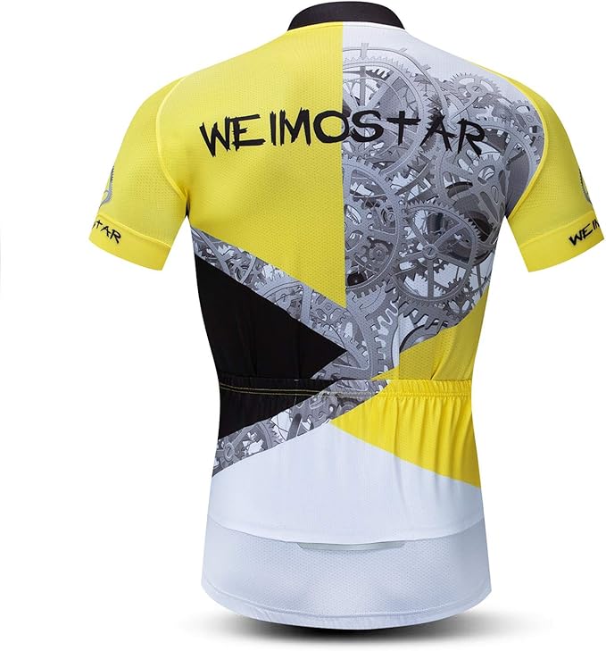 Bike Bicycle Tops Men's Cycling Jerseys Full Zipper MTB Clothing Cycle Clothes