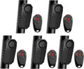 113dB Bike Alarm,Motorcycle Alarm,Burglar Vibration Motorcycle Bicycle Alarm Security System IP65 Waterproof, Suitable for Scooter Vehicle Trailer Car Door Window Electric Bike Accessories, 5PC