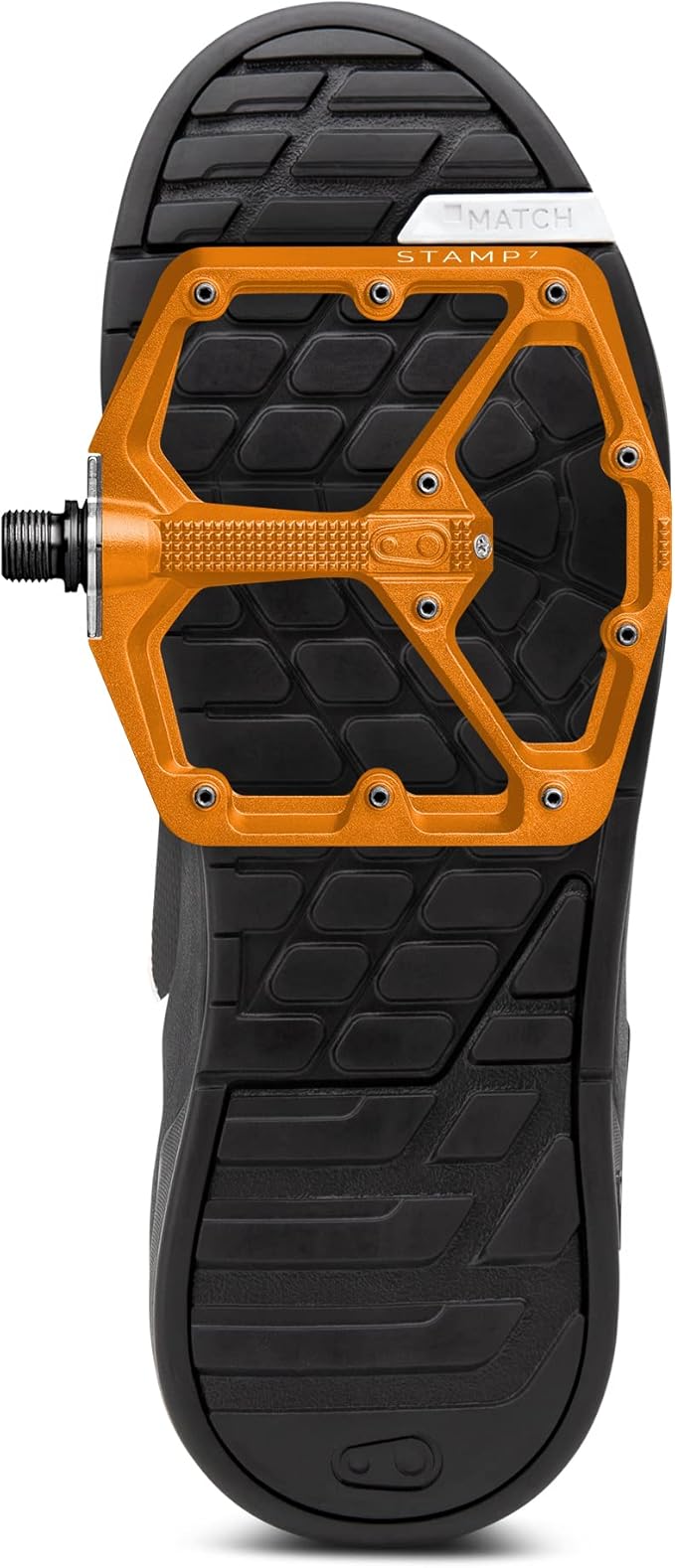 Crankbrothers Stamp Flat MTB Pedals - Size-Specific, Lightweight, Versatile, Durable Bike Pedals