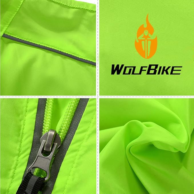 Cycling Jacket Cyclists' Jerseys Vest Wind Coat Windbreaker Jacket Outdoor Sportswear