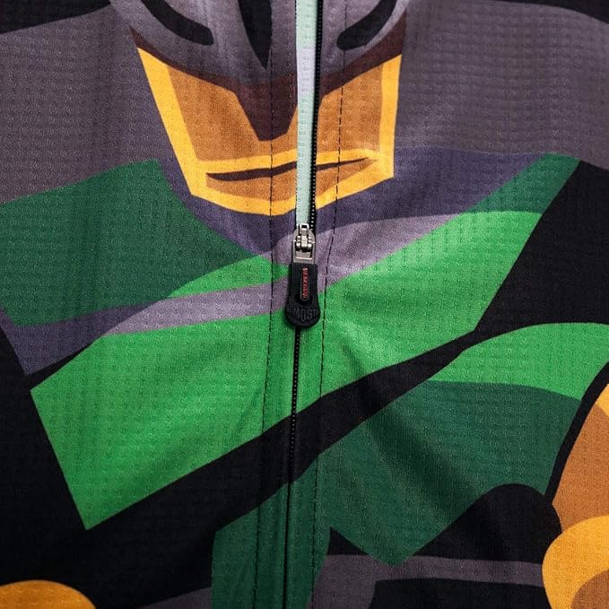 Men's Cycling Jerseys Tops Biking Shirts Short Sleeve Full Zipper Bike Clothing