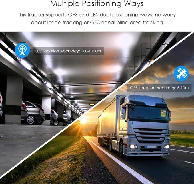 4G LTE Vehicles Car GPS Tracker,Waterproof 4G GPS Tracking Device Motorcycle Trucks Locator Finder Strong Magnetic/Real Time Track/Alarm/Monitor 7800 mAh - 4G TK915