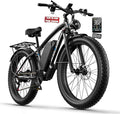 Ebike for Adults Electric, 52V 19.2Ah/32Ah, Peak 2000W/2500W E-Bike, 36/40MPH, 70 Miles/100Miles, Hydraulic Disc Brake, Off Road Snow Mountain E-Bike, 24"/26" Fat Tire Electric Bicycle UL2849 by SGS