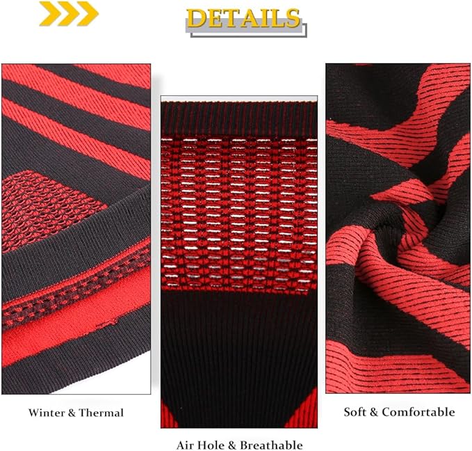 WTACTFUL Winter Neck Warmer Gaiter Windproof Face Mask Balaclava Bandana for Ski Snowboard