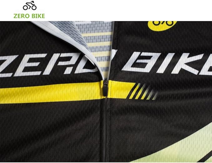 Men's Short Sleeve Breathable Cycling Jersey Set 3D Padded Bicycle Shorts Sportswear Suit Quick Dry