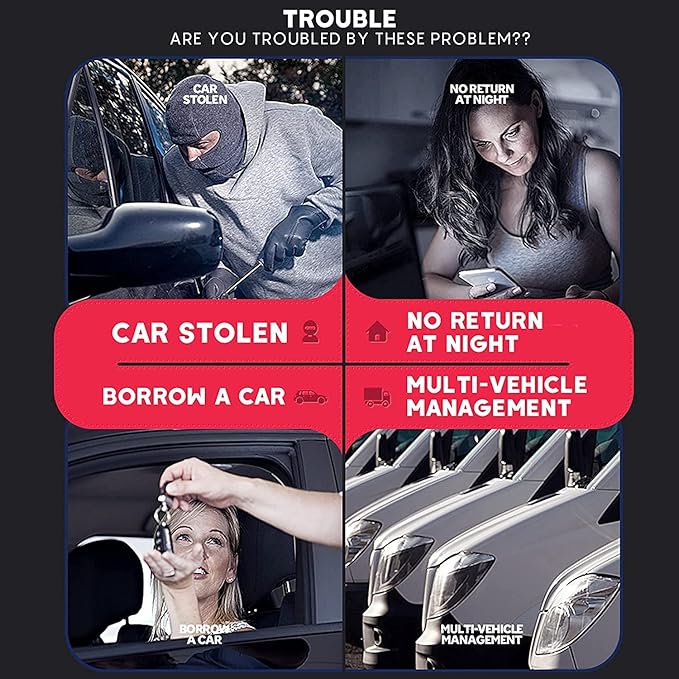 GPS Tracker for Vehicles, Mini Magnetic GPS Real time Car Locator, Full USA Coverage, No Monthly Fee, Long Standby GSM SIM GPS Tracker for Vehicle/Car/Person 2025 Model