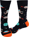 Real Sic Fun Socks for Men and Women - Cozy Cotton Dress Socks with Colorful Designs - Cool, Casual, Wacky Patterned