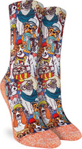 Good Luck Sock Novelty Crew Socks for Adults - For Men, Women and Teens