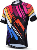Hotlion Summer Cycling Jersey Men Mountain Bike Jersey Quick Dry Bicycle Shirt Short Sleeve Cycling Clothing