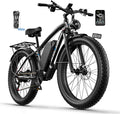 Ebike for Adults Electric, 52V 19.2Ah/32Ah, Peak 2000W/2500W E-Bike, 36/40MPH, 70 Miles/100Miles, Hydraulic Disc Brake, Off Road Snow Mountain E-Bike, 24"/26" Fat Tire Electric Bicycle UL2849 by SGS