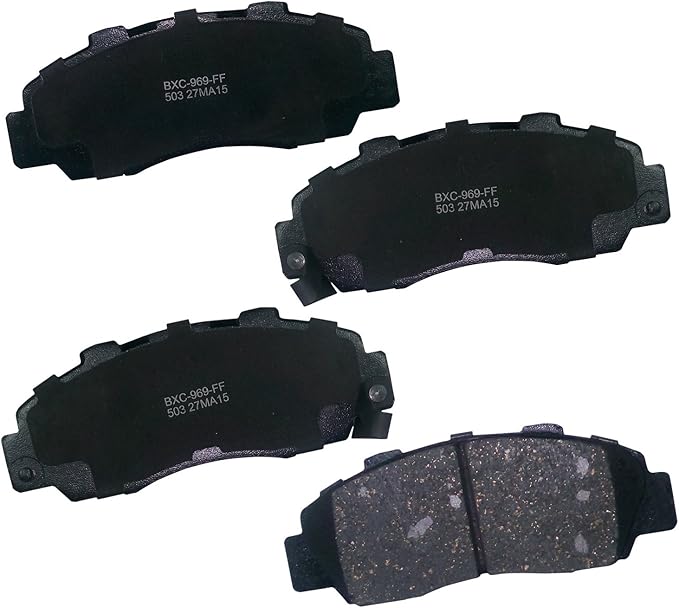 Bendix Premium SBC503 Ceramic Front Brake Pads for Select Models Acura CL, Integra, Legend, NSX, RL, TL, Vigor, Honda Accord, CR-V, EV Plus, Odyssey, Prelude, Isuzu Oasis