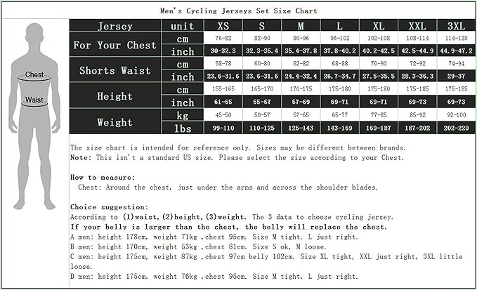 JPOJPO Men's Cycling Jersey Bike Shirt Short Sleeve MTB Summer Clothing Bicycle Tops Jacket S-3XL