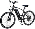 Electric Mountain Bike for Adults 26" Step-Over/Thru Commuter Ebike for Men Women, 540W/1100W Peak Motor, 374Wh/500Wh Removable Battery,7-Speed